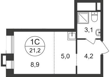 Продажа новостройки, Московский, 7 фаза,  д.к1