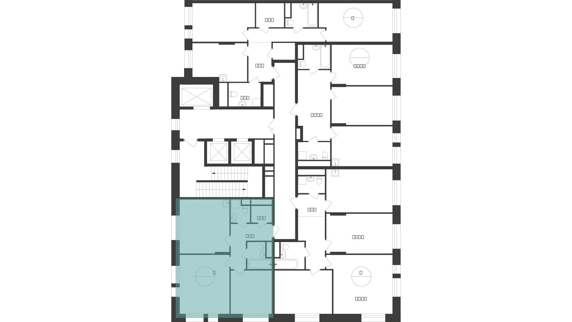 Продажа 2-комнатной новостройки, Московский, 11 фаза,  д.к4