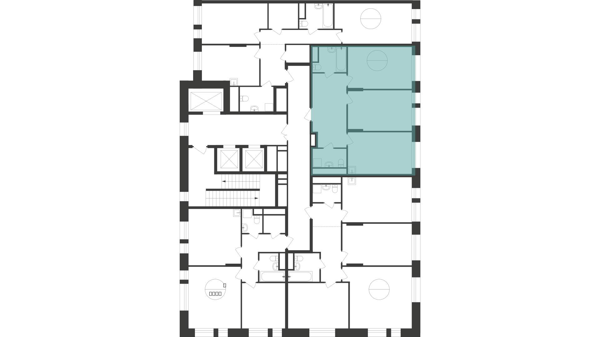 Продажа 2-комнатной новостройки, Московский, 11 фаза,  д.к4