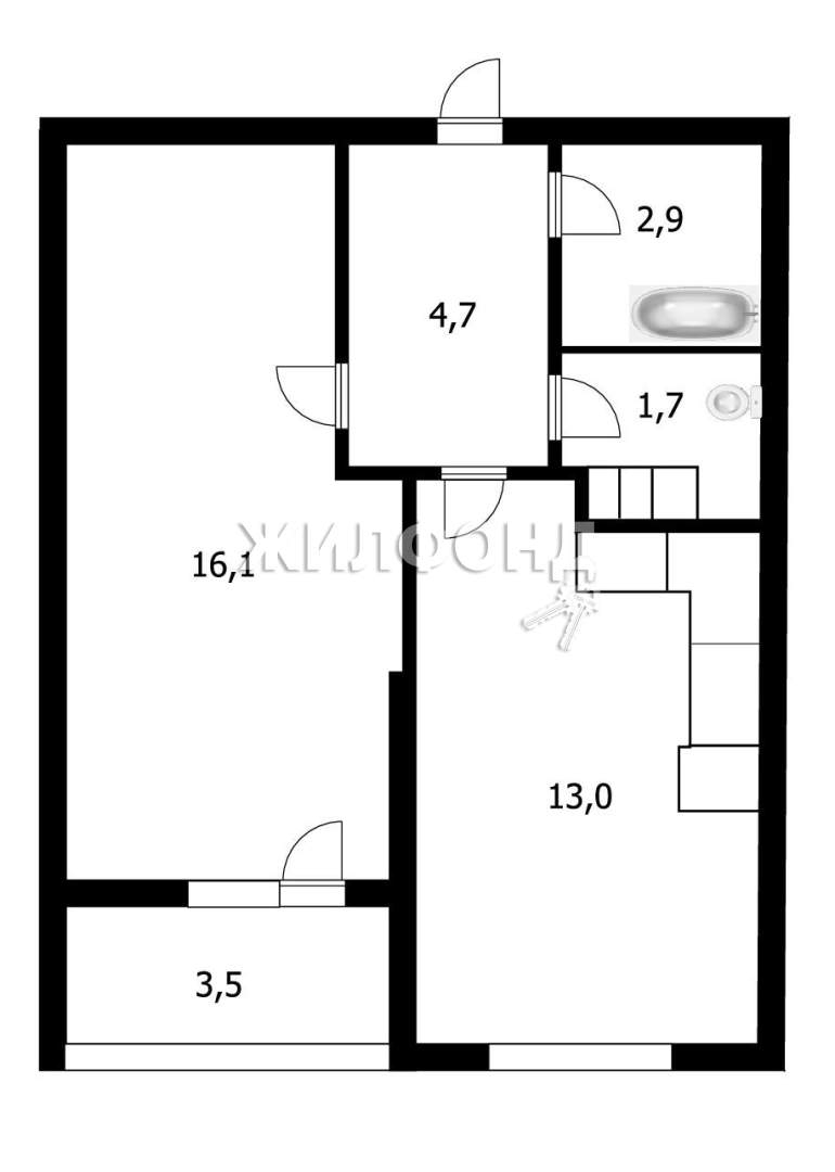 Продажа 1-комнатной квартиры, Новороссийск, Дзержинского проспект,  д.247к4