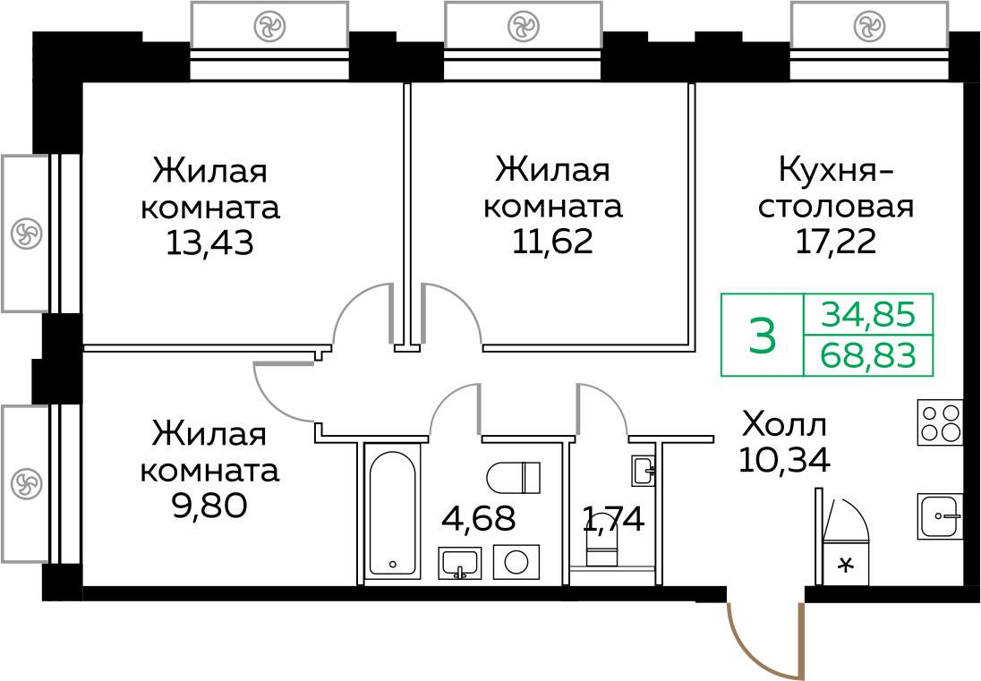 Купить В Мытищи 3 Х Квартиру