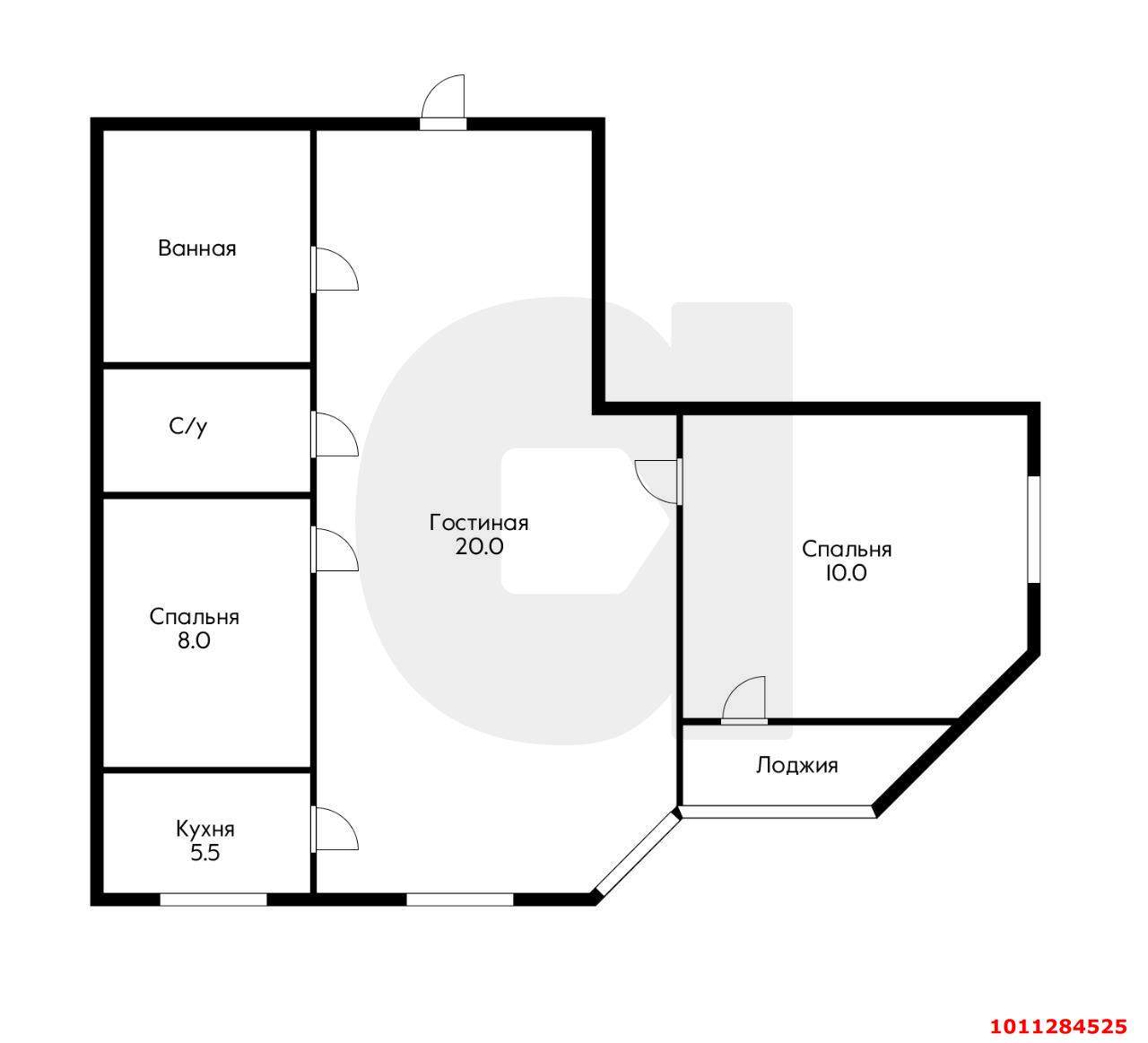 Продажа 3-комнатной квартиры, Краснодар, Таманская улица,  д.153к6