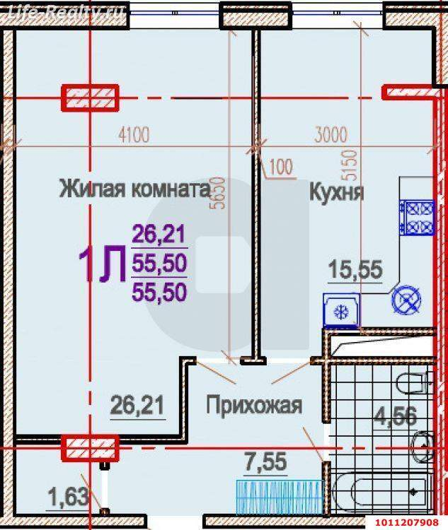 Продажа 2-комнатной квартиры, Краснодар, Ярославская улица,  д.113