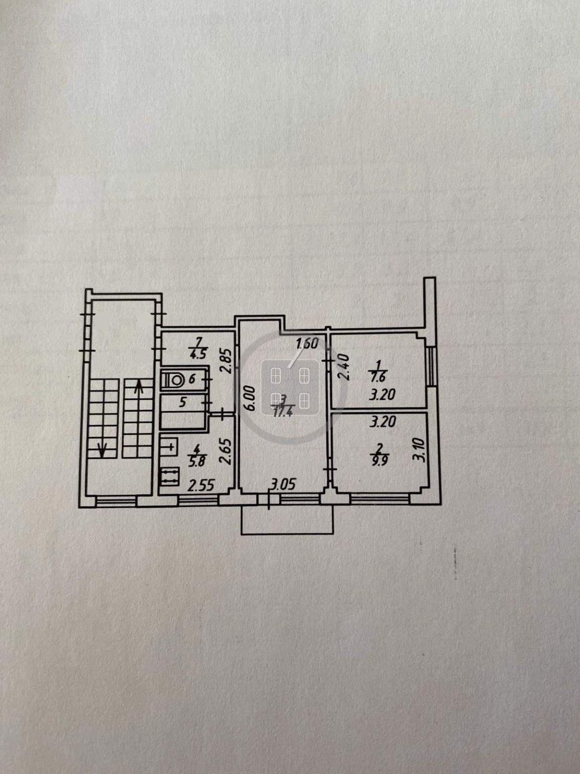 Продажа 3-комнатной квартиры, Калуга, Суворова улица,  д.19