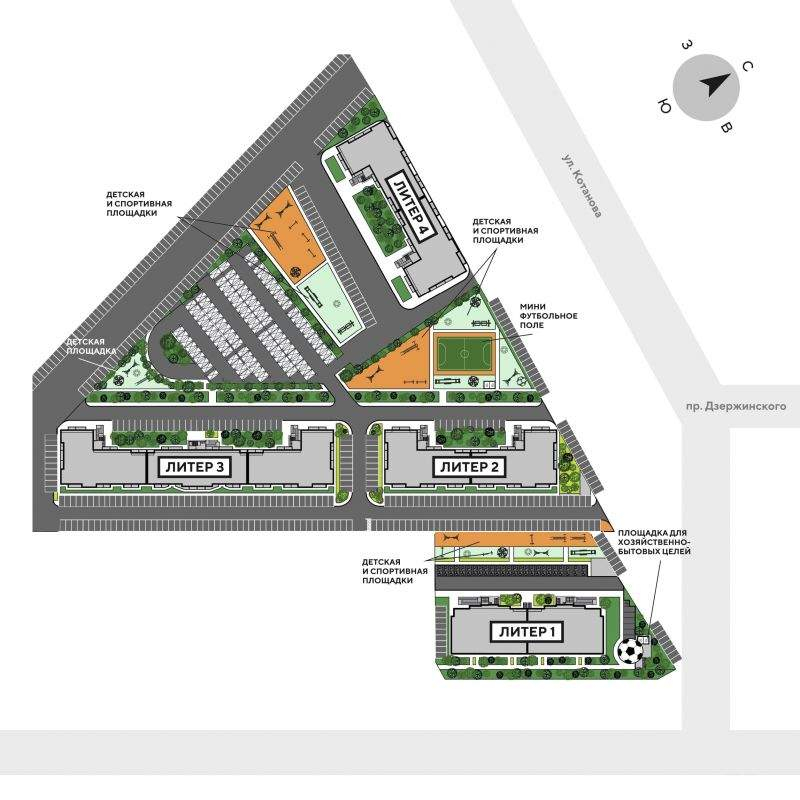 Продажа 1-комнатной квартиры, Новороссийск, Дзержинского проспект,  д.247кл