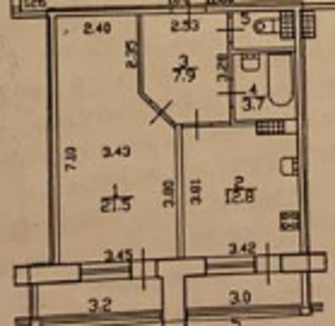 Продажа 1-комнатной квартиры, Санкт-Петербург, Варшавская улица,  д.9к1