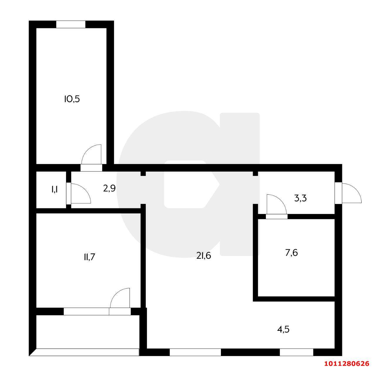 Продажа 3-комнатной квартиры, Тбилисская, Кривая улица,  д.16