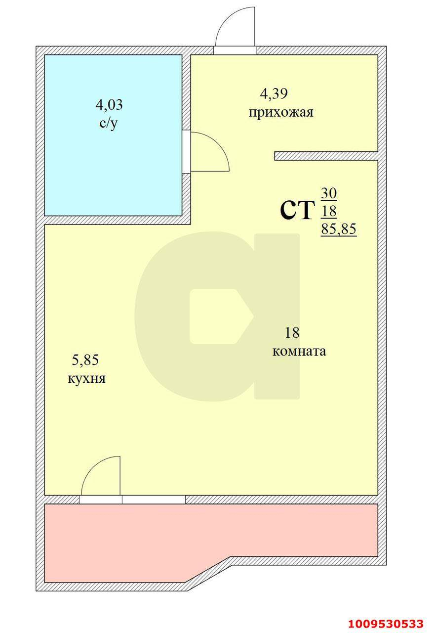 Продажа квартиры, Краснодар, Боспорская улица,  д.8