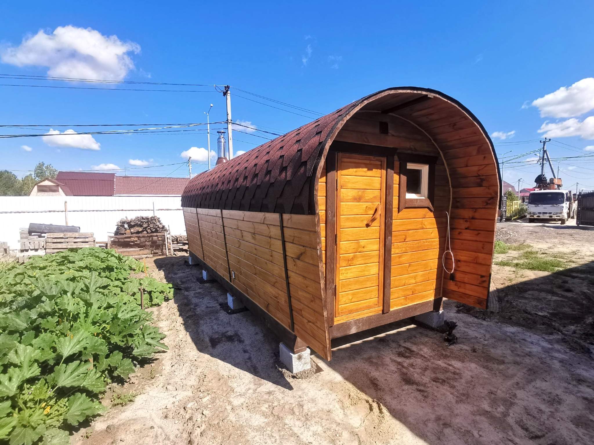 Русские бани бочка